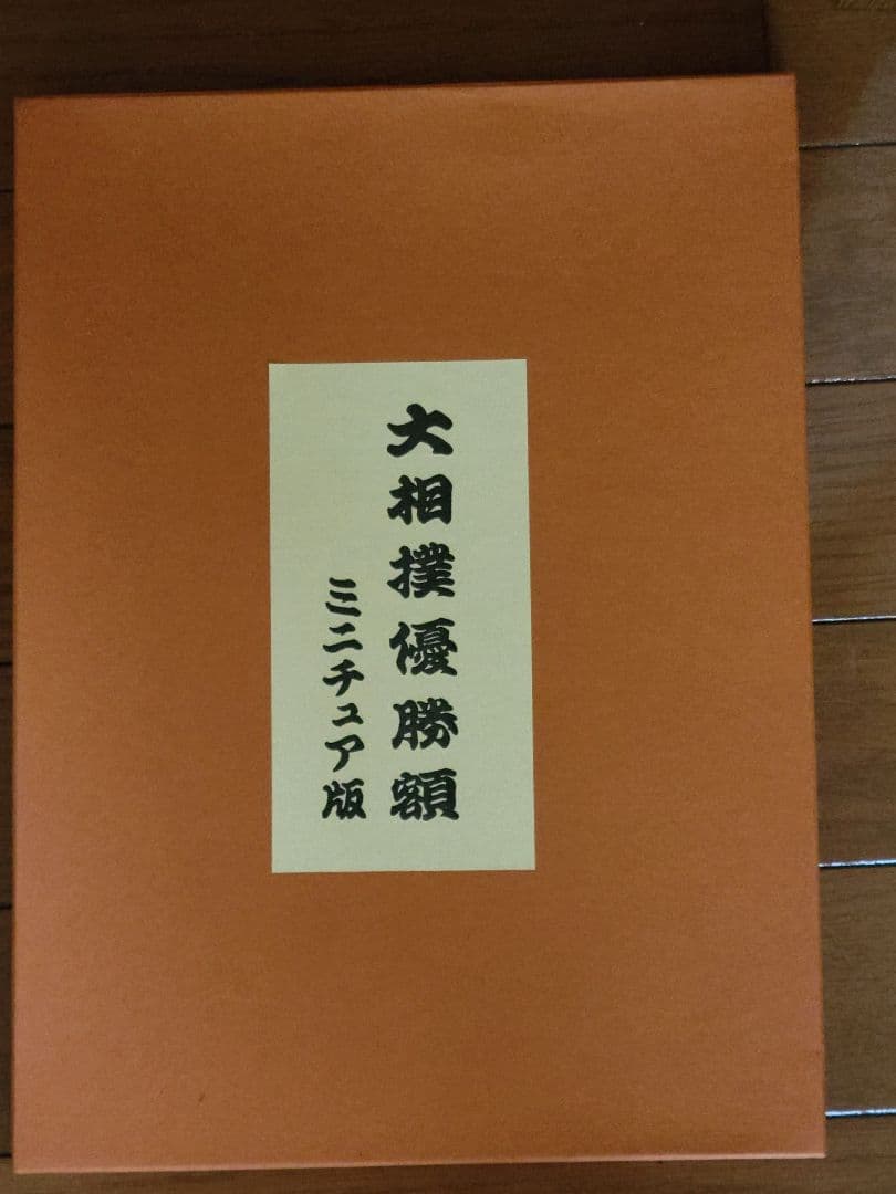大相撲優勝額ミニチュア　平成10年5月場所　若乃花