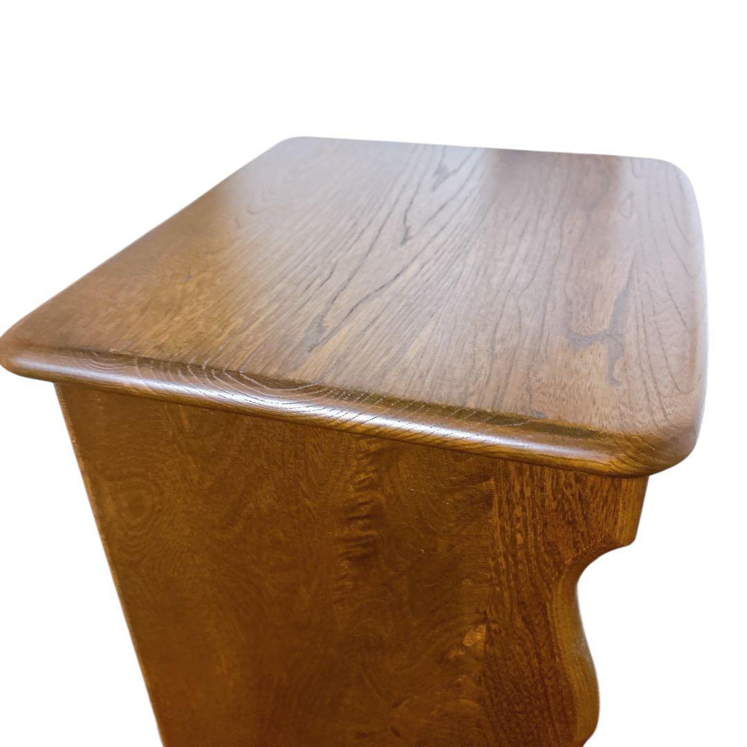 カリモク karimoku 木製 5段 スリッパラック 棚 インテリア レトロ