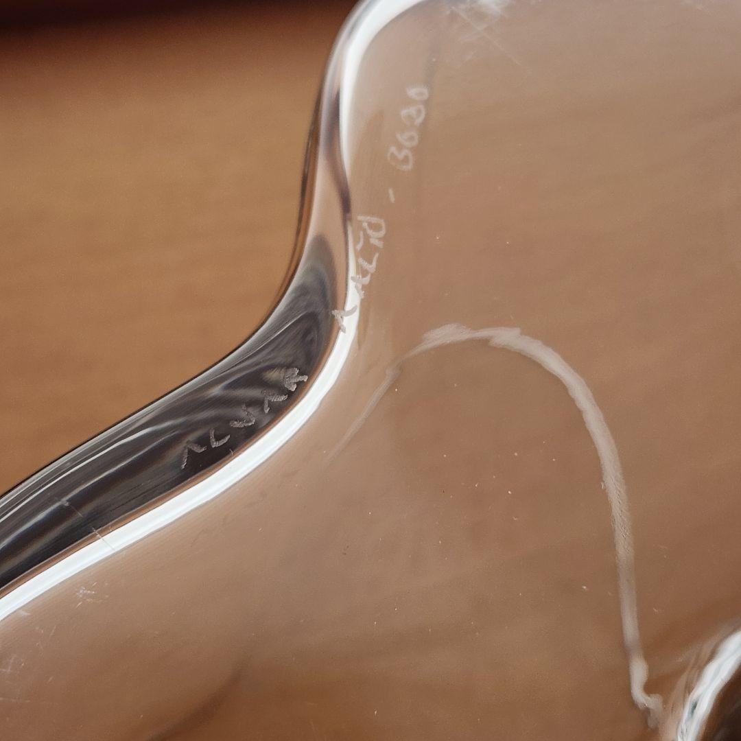 イッタラ アアルトフラワーベース 3030　クリア　ヴィンテージ 箱あり