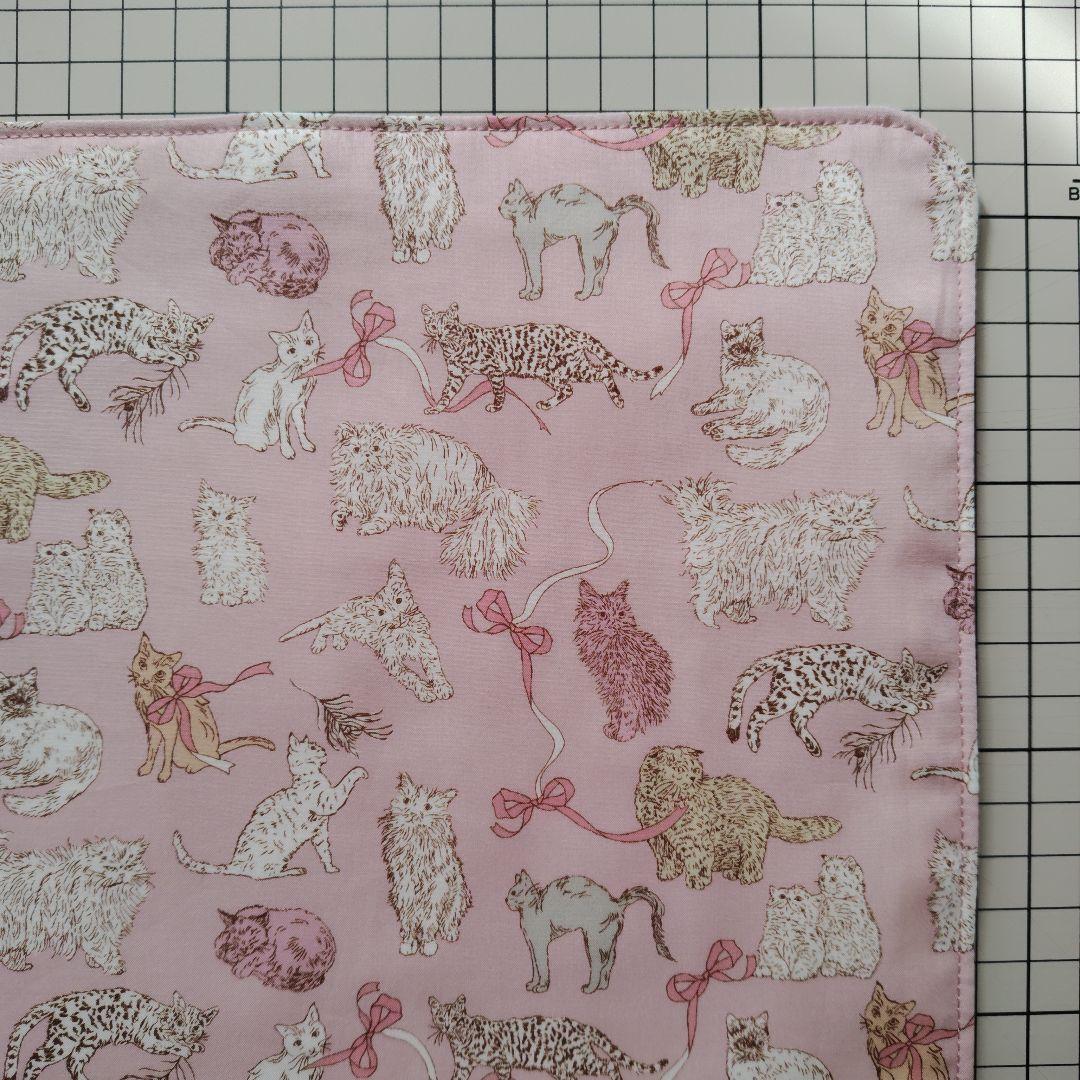 ハンドメイド　ガーゼハンカチ　リバティ生地　タナローン　ダブルガーゼ　H044