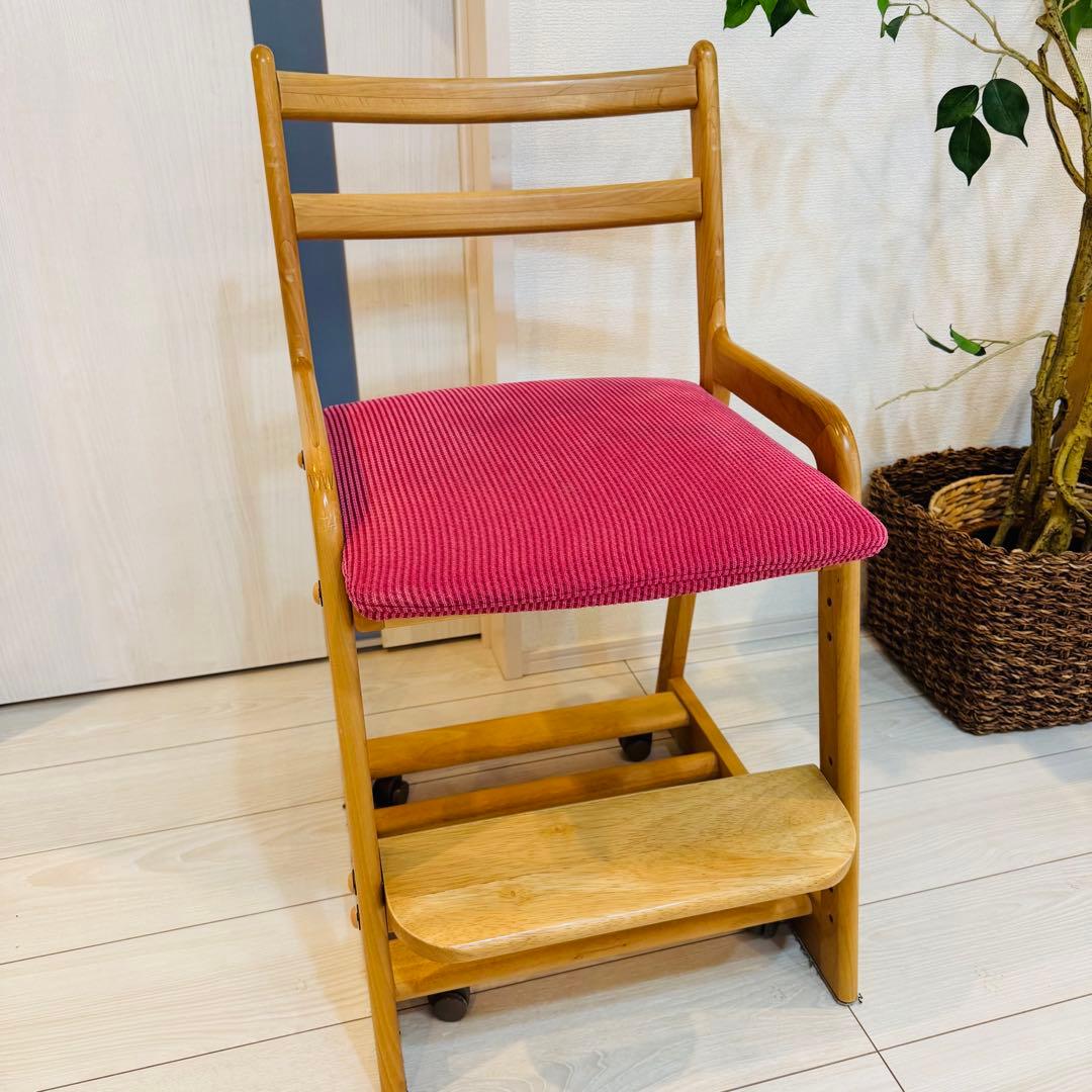 【一生紀】学習椅子 LIFE-2 KD DESK CHAIR チェア ピンク