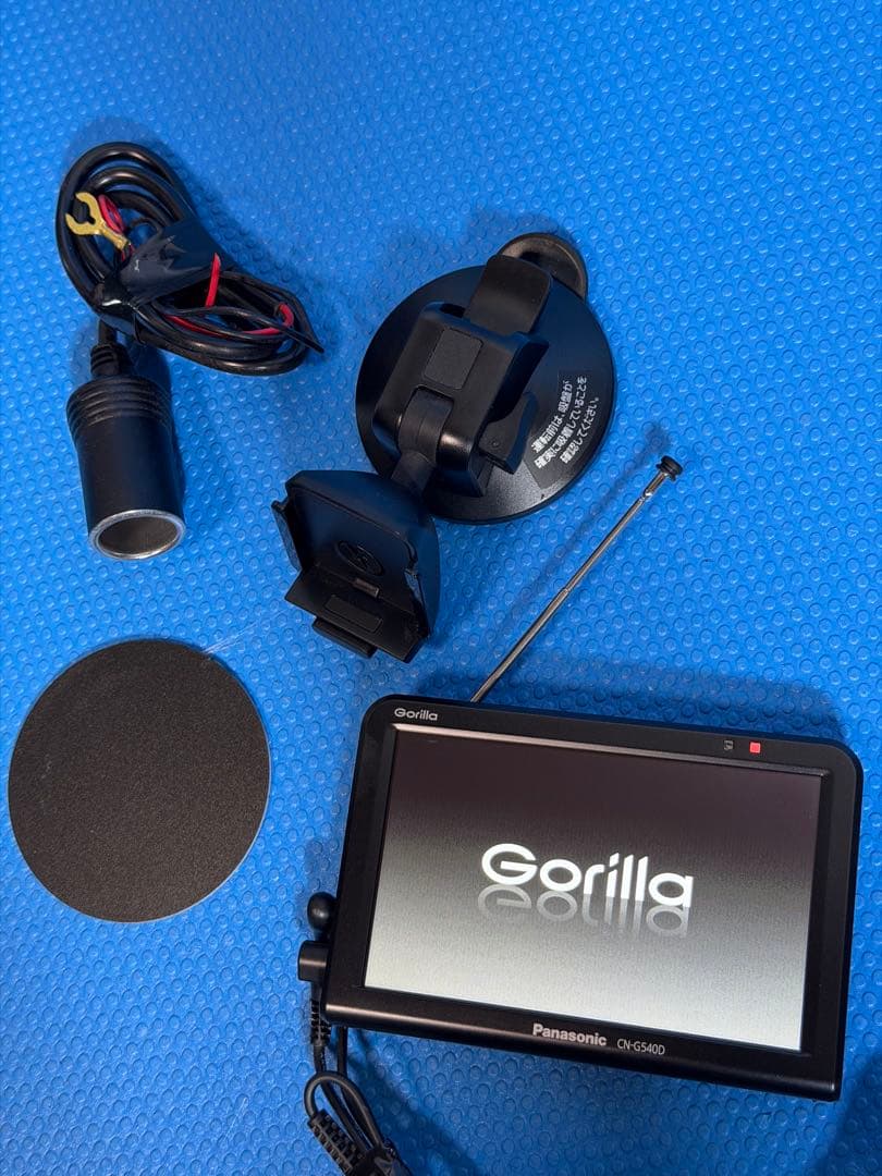 テスト済み、動作確認済み：パナソニック ゴリラ CN-G540D、2021年製造