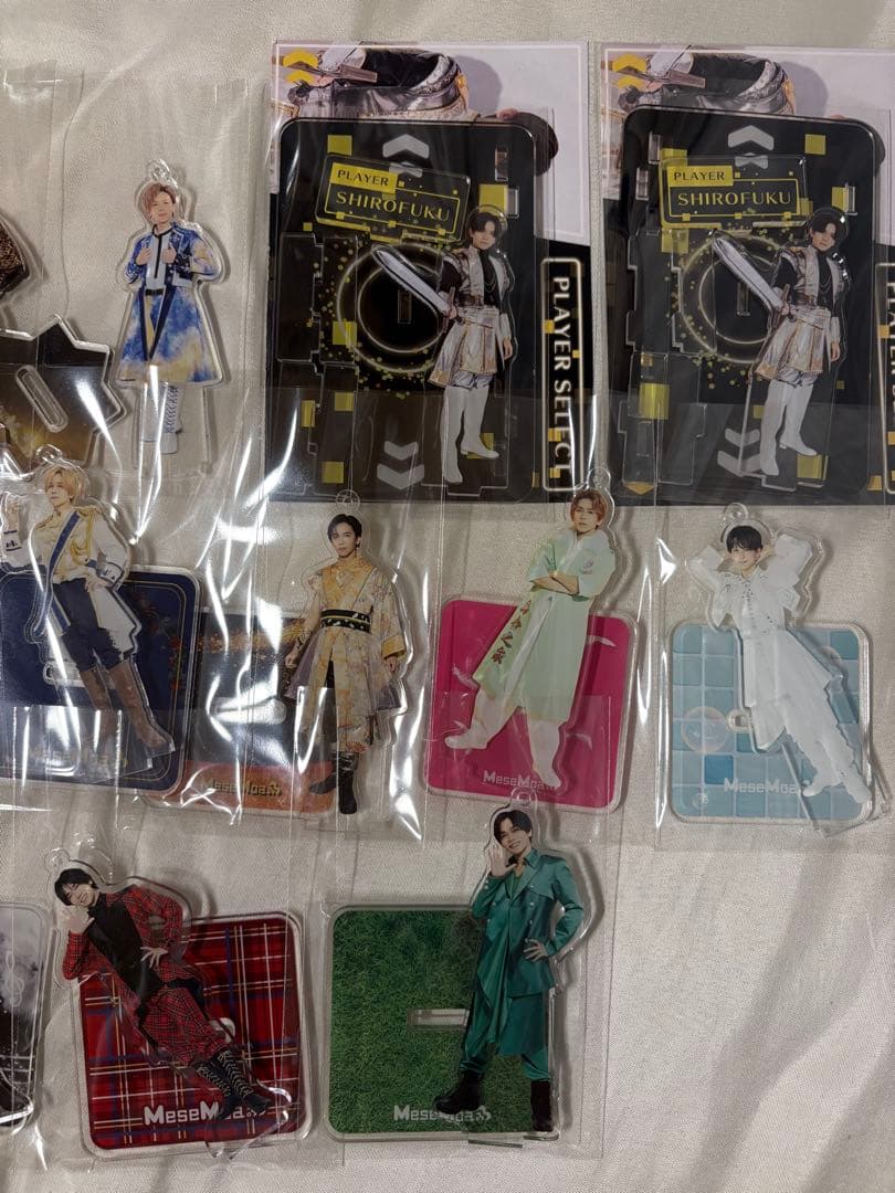 MeseMoa. めせもあ。 白服 アクリルスタンド アクスタ10点+おまけ付き