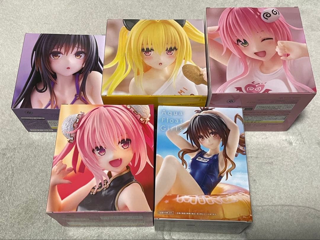 ToLOVEるダークネス　ララ＆ナナ＆金色の闇＆古手川唯＆結城美柑　フィギュア