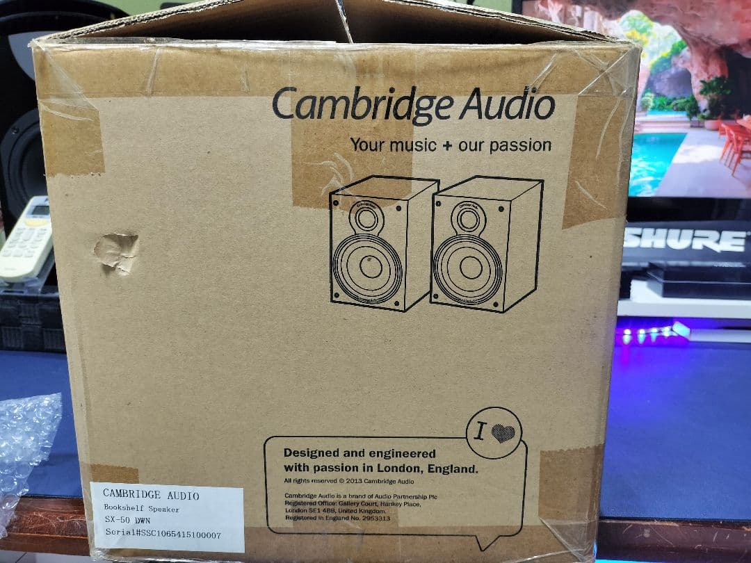 CambridgeAudio SX-50 ブックシェルフスピーカー