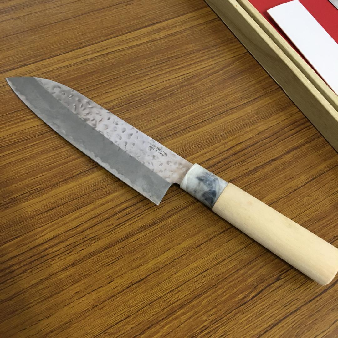 Y 中古保管品 関藤平 和包丁 3本セット 刺身包丁 出刃包丁 三得包丁