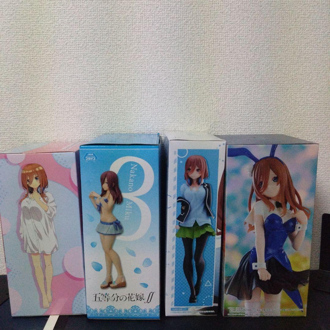 五等分の花嫁　中野三玖 フィギュアセット