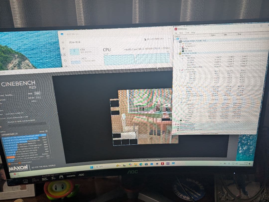 【動作確認済】cpu+マザーボード（ 10105f+h570）