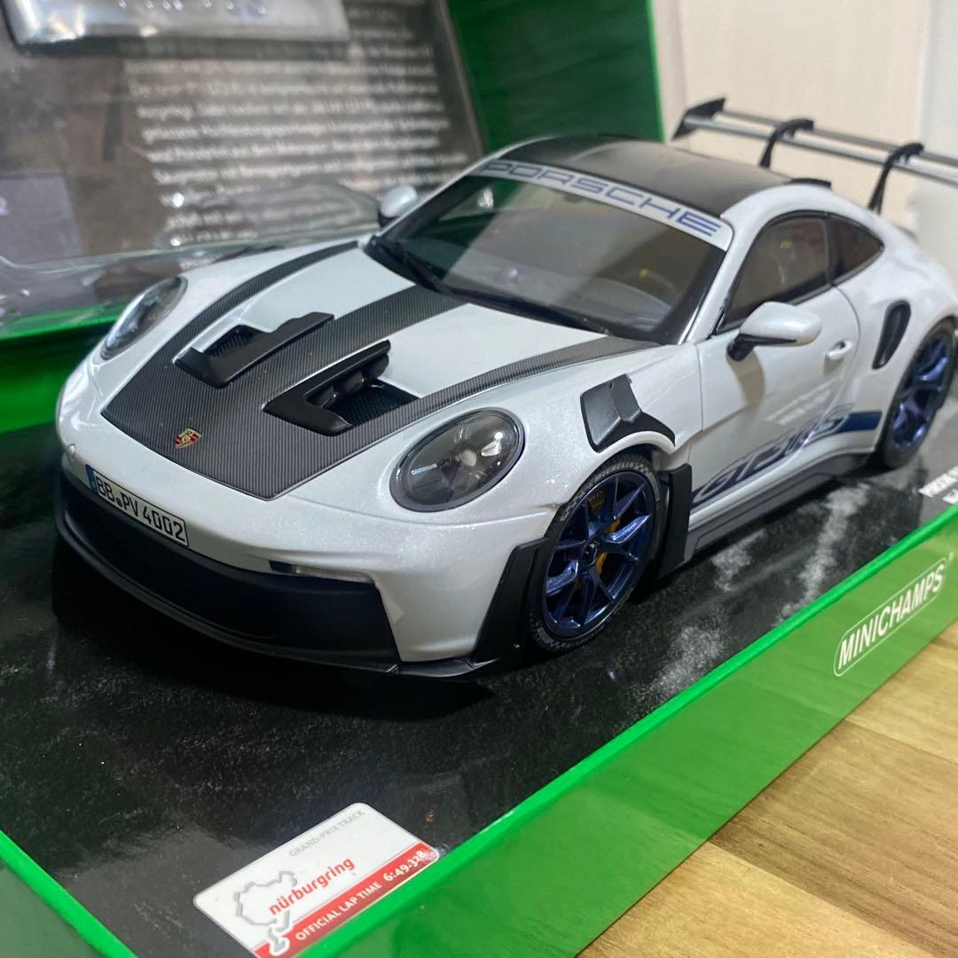 1/18 ミニチャンプス　ポルシェ911 992 GT3 RS ニュル