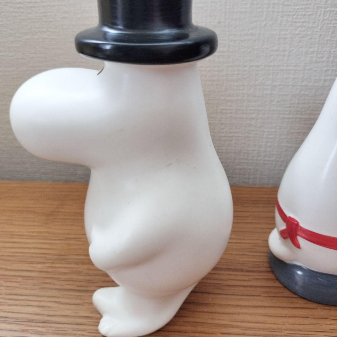 ARABIA　2012年廃盤品ムーミン　ママ　パパ　3体　陶器置物　フィギュア