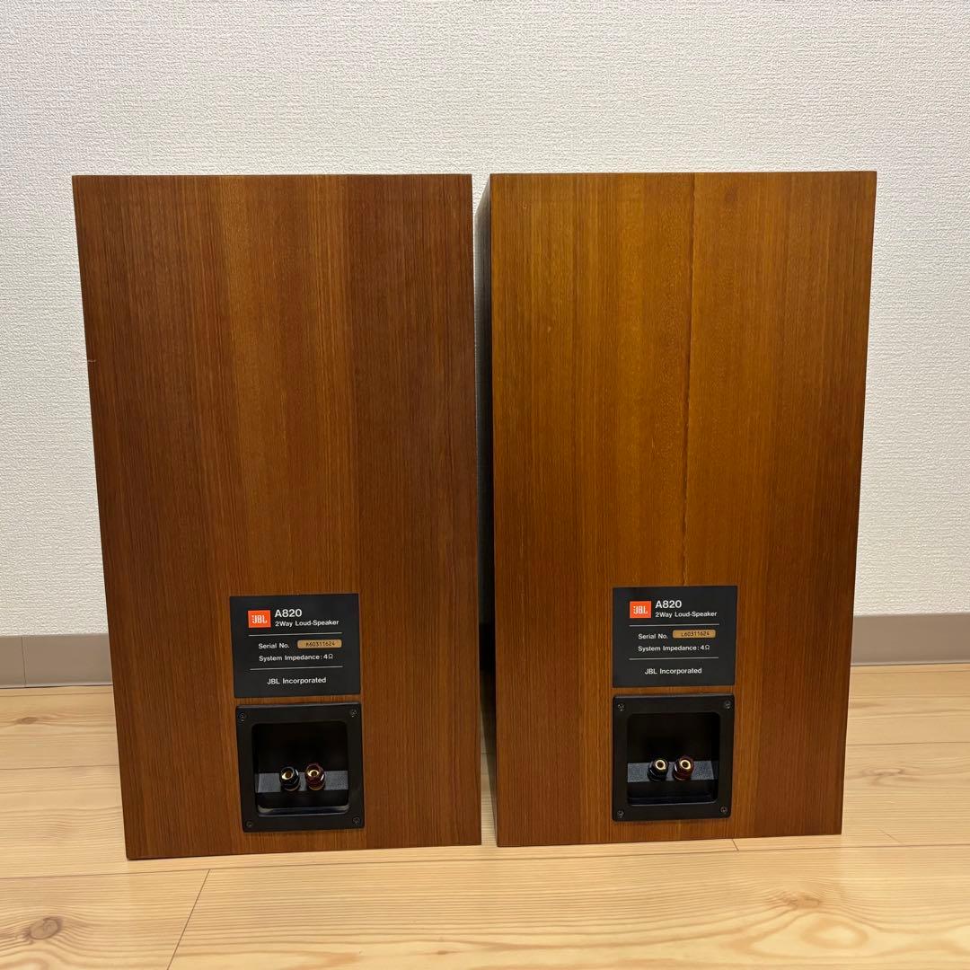 JBL A820 ヴェッキオ　2Wayリアルウッドスピーカー