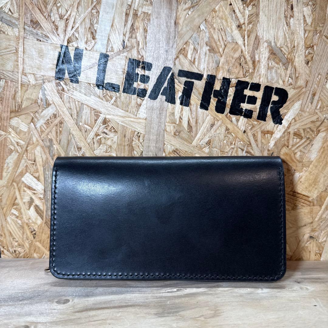 180 カスタム トラッカーウォレット 姫路レザー オイルレザー ニッケル