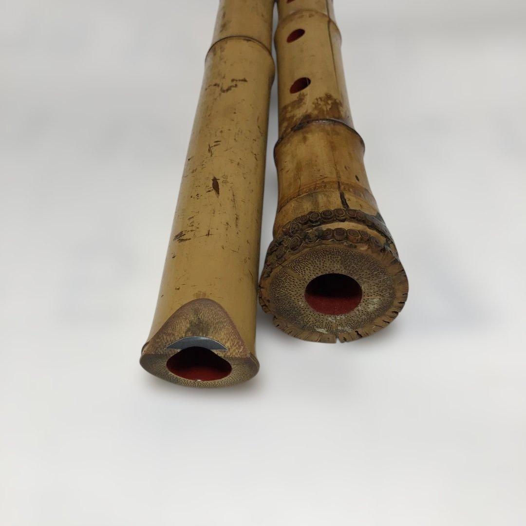 竹仙銘 一尺八寸管 都山流尺八