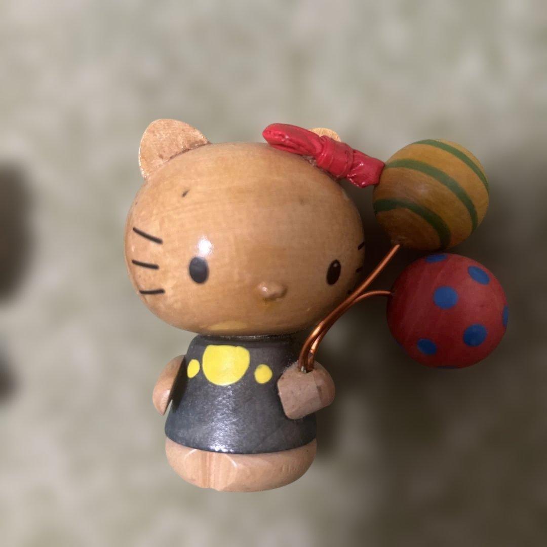 レア　ハローキティ　ウッドコレクション