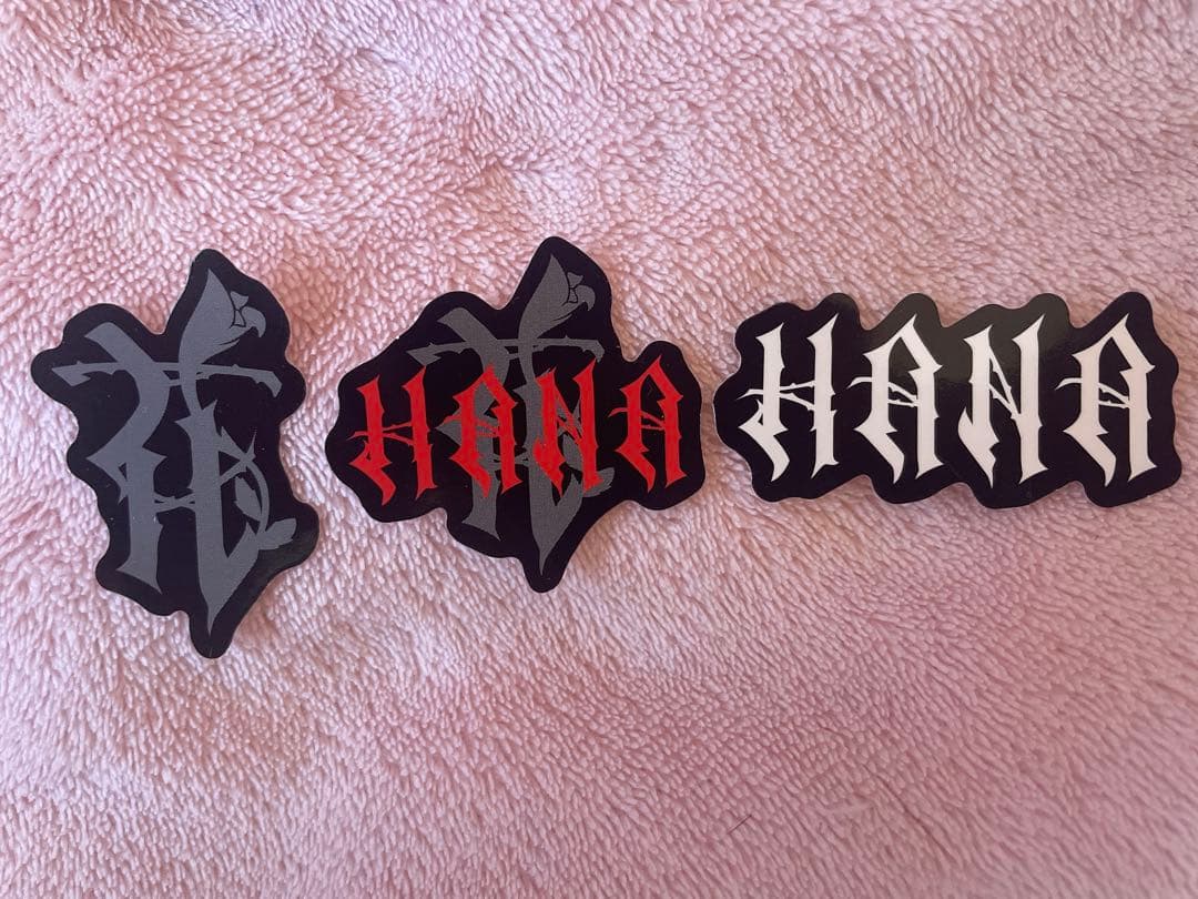 HANA Moment BOX & デビュー直前イベント シール