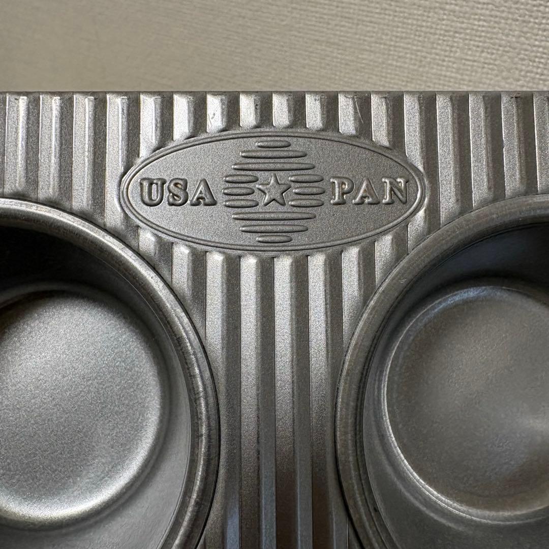 USA PAN マフィン型 ベイキングカップ 6個用 丸型 未使用品