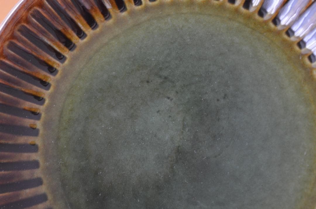 ゲフレ●KOSMOS/コスモス●19cmプレート2枚オリーブ/グリーン