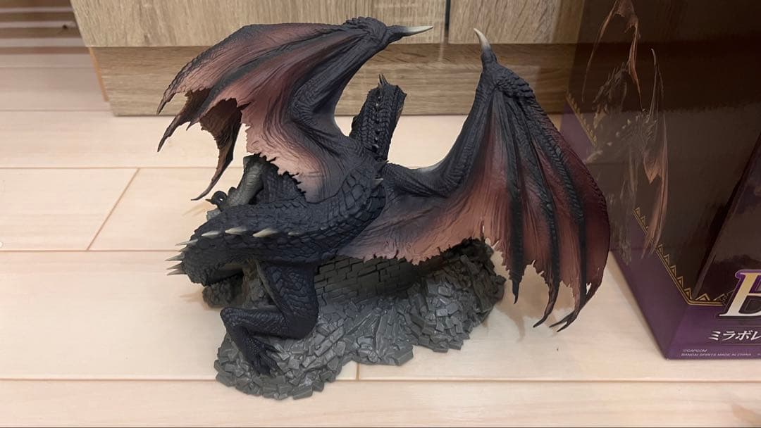 1番くじB賞　ミラボレアス　ヘッドマグネット全種　その他クリアファイル