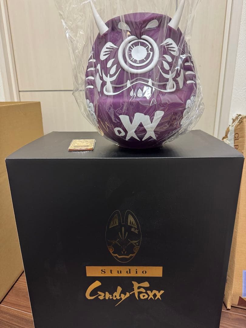 OKX DARUMA PURPLE - Studio Candy Foxxダルマ