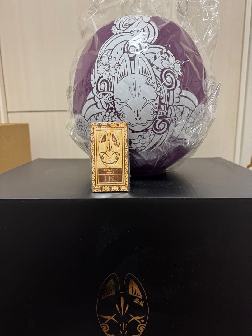 OKX DARUMA PURPLE - Studio Candy Foxxダルマ