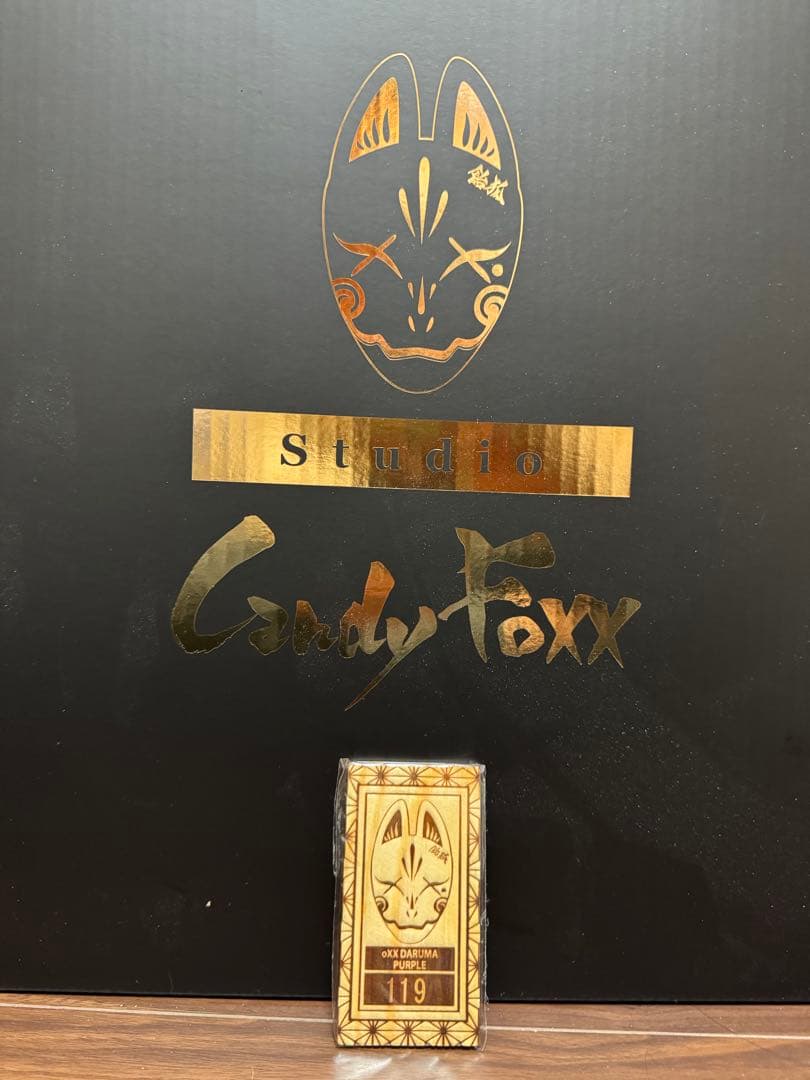 OKX DARUMA PURPLE - Studio Candy Foxxダルマ