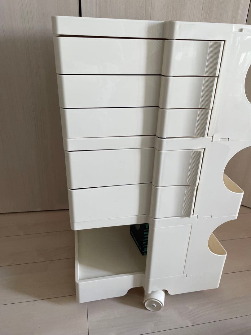 ボビー ワゴン 引き出し 3段5トレイ　収納ラック キャスター付き　リプロダクト