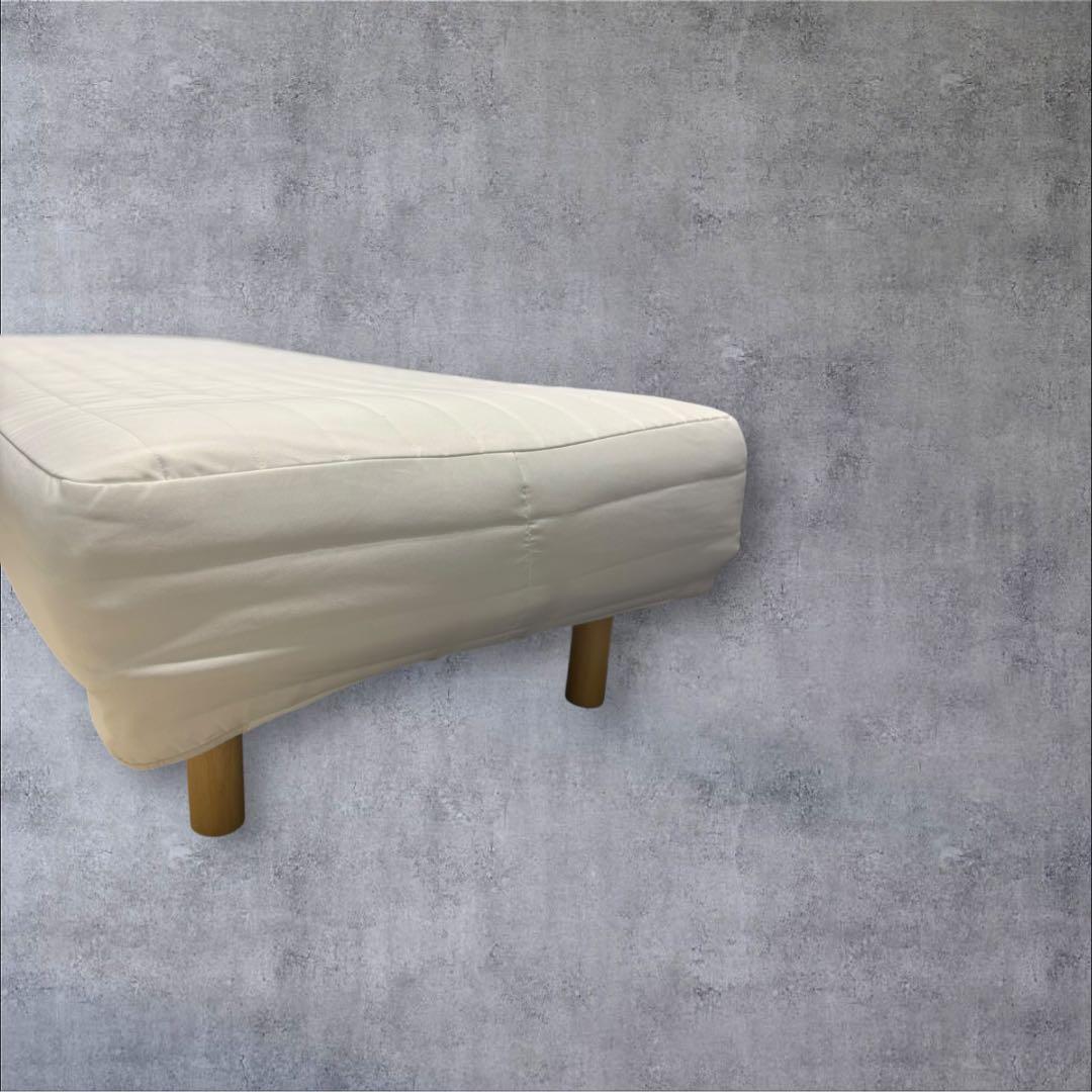 【超美品】無印良品 脚付マットレス スモール 足20cm