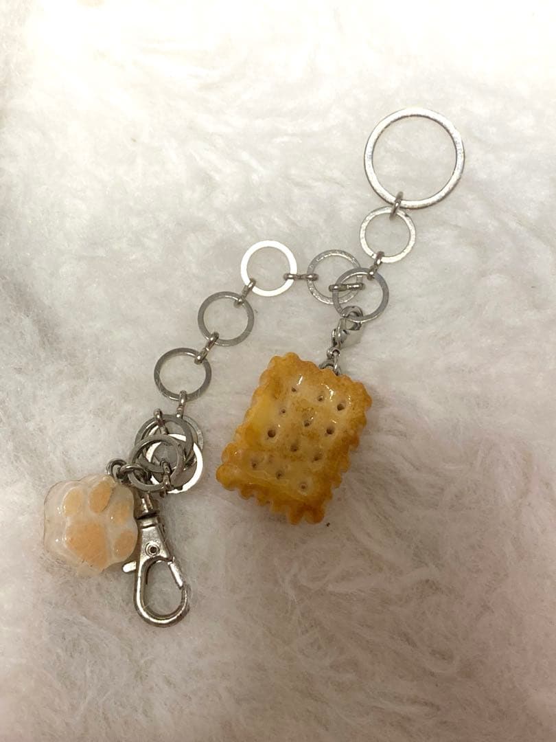 ハンドメイド　作家様　ネコ　シャムネコ　バッグチャーム　チャーム　マスコット