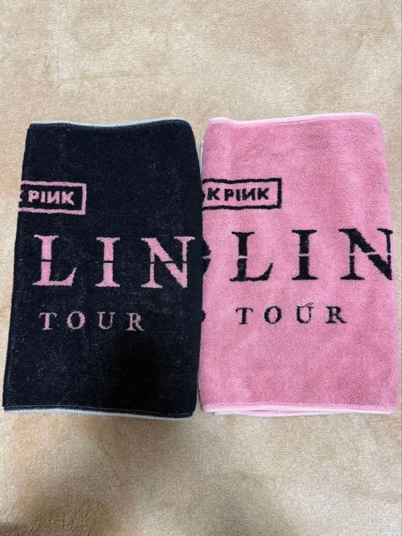 BLACKPINK DEADLINE WORLD TOUR タオル2枚セット美品