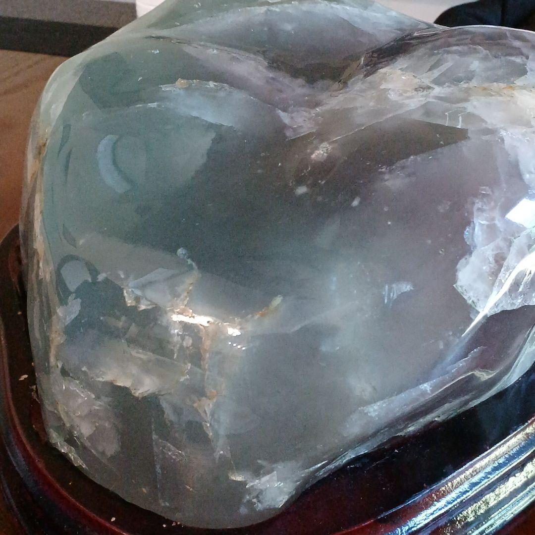 特大　最高の癒し.グリーンフローライト １４kg原石(購入者特典有り)