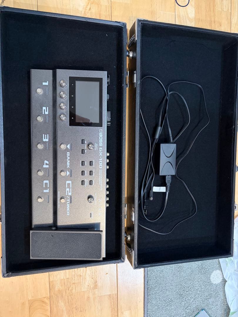 BOSS GX-100 + Dual Adapter + エフェクターボード