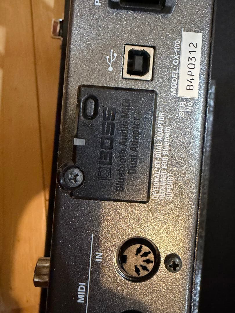 BOSS GX-100 + Dual Adapter + エフェクターボード