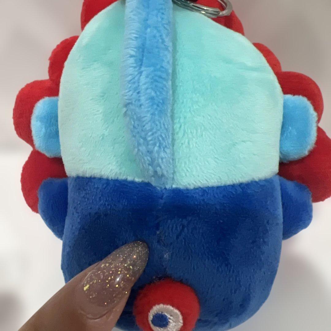 匿名発送 ハンギョドン ミャクミャク カラビナ付き なりきりぬいぐるみ