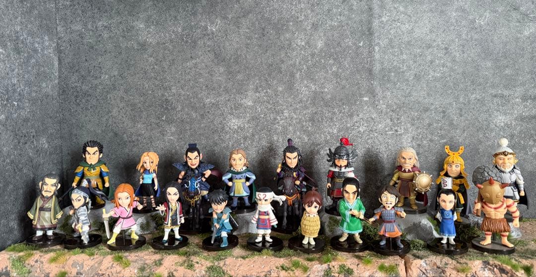 キングダム ワーコレ 一番くじ　24体セット　箱つき