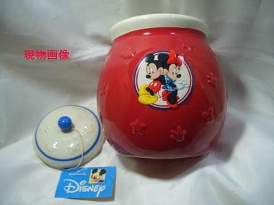 ディズニー　ミッキー＆ミニーマウス　クッキージャー