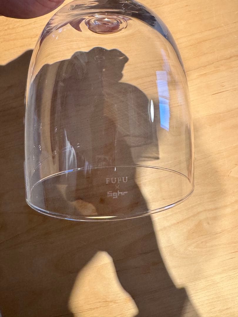 ふふ河口湖　富士山の溶岩石、ガラスドーム、木製プレートのセット