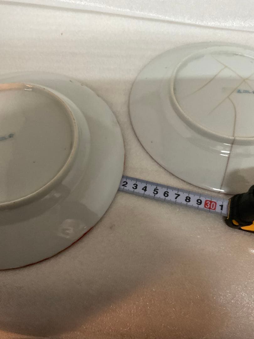 レトロ アンティーク３枚 hand painted オールドノリタケ ？ 富士松