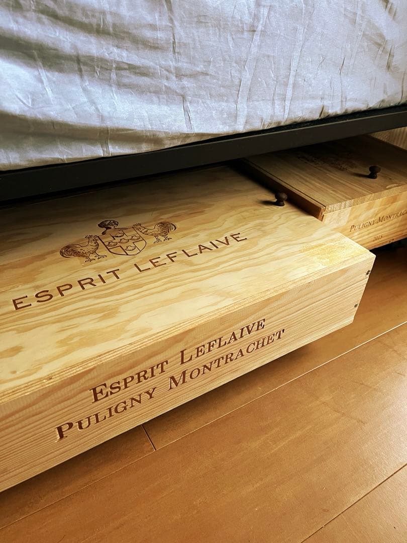 leflaive 高級　ワイン　木箱　リメイク品