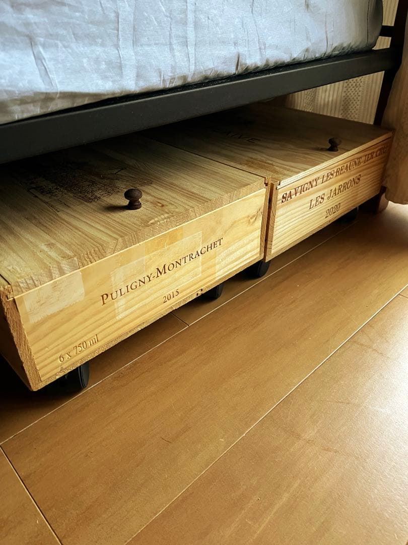 leflaive 高級　ワイン　木箱　リメイク品