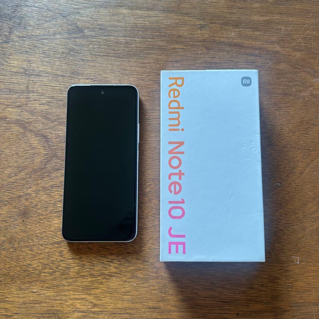 【新品未使用】Redmi Note 10 JE [クロームシルバー] 64GB
