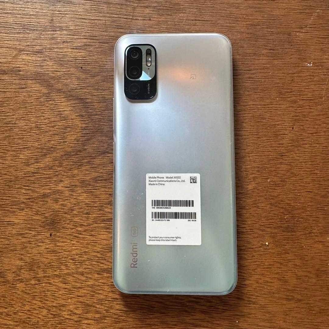 【新品未使用】Redmi Note 10 JE [クロームシルバー] 64GB