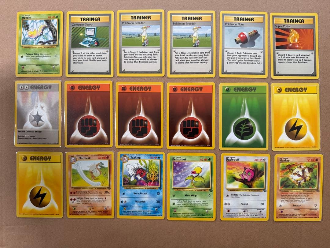 ポケモンカード(初期) 英語版 107枚まとめ売り