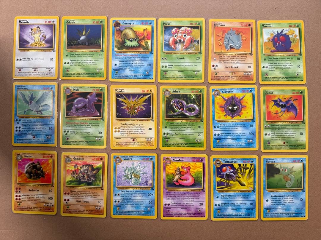 ポケモンカード(初期) 英語版 107枚まとめ売り