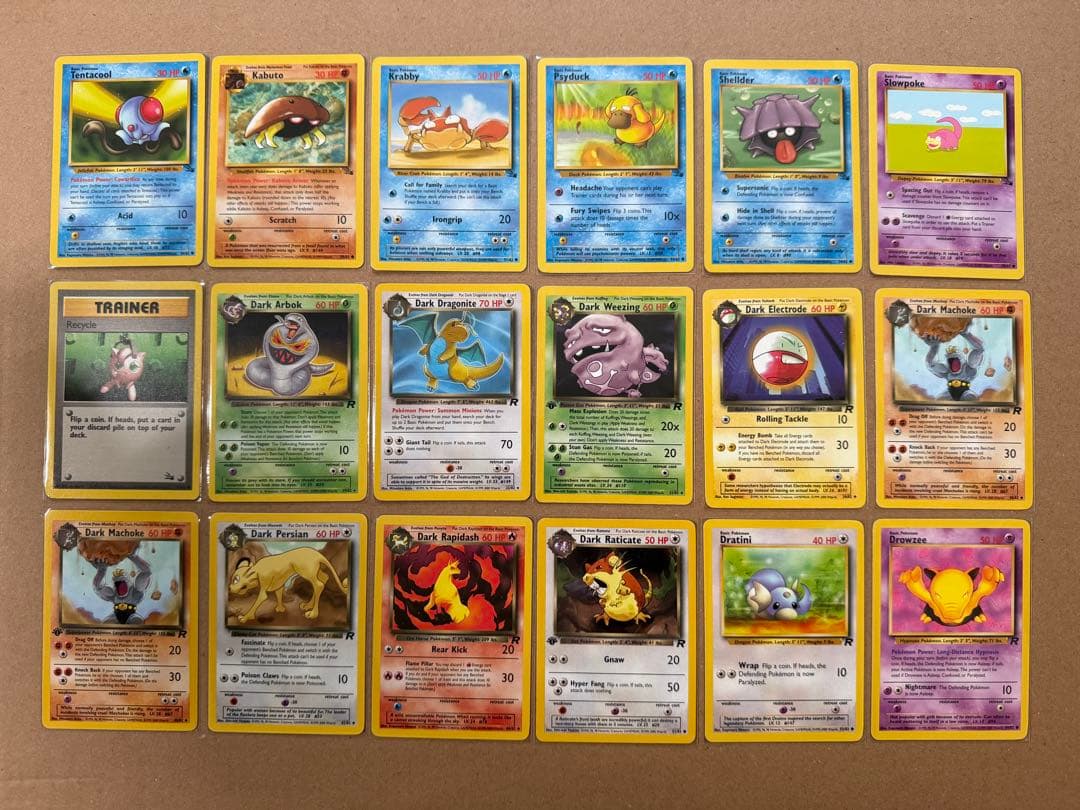 ポケモンカード(初期) 英語版 107枚まとめ売り