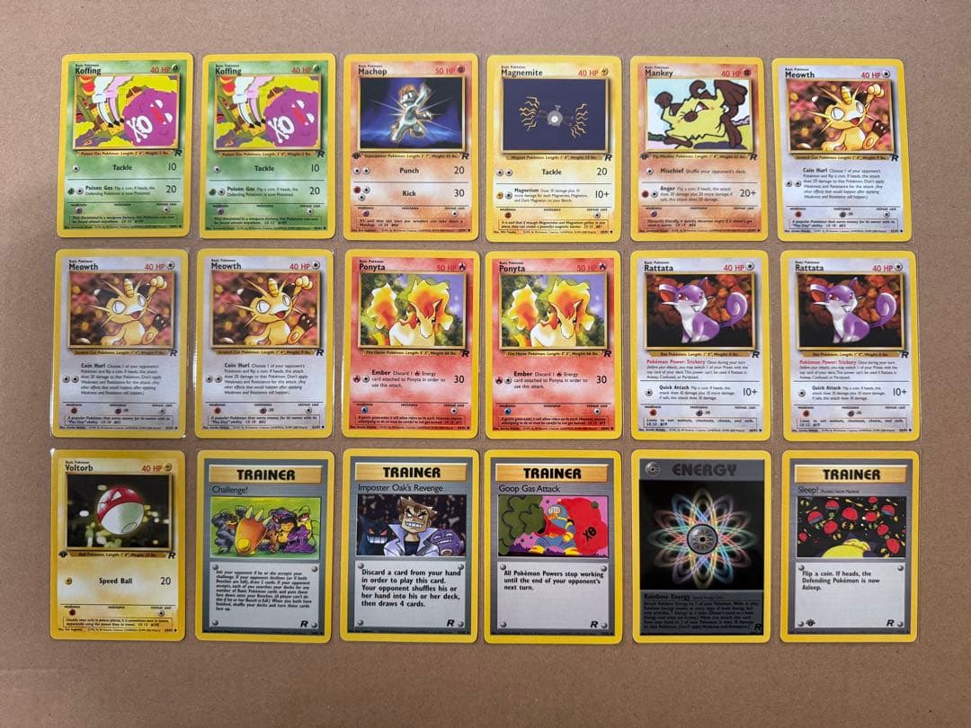 ポケモンカード(初期) 英語版 107枚まとめ売り