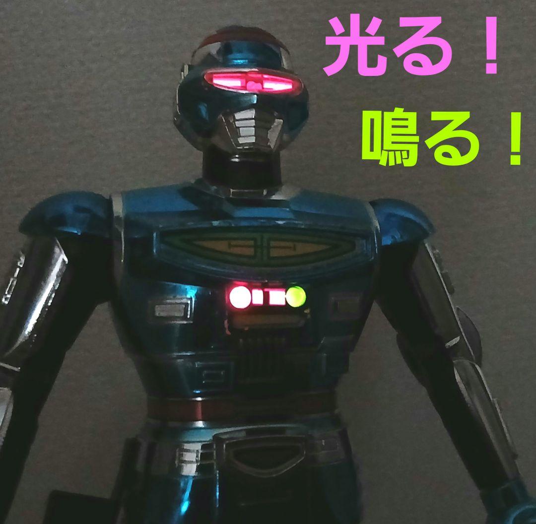 光る!鳴る!電子シャイダー　宇宙刑事シャイダー 超合金　可動式フィギュア当時物