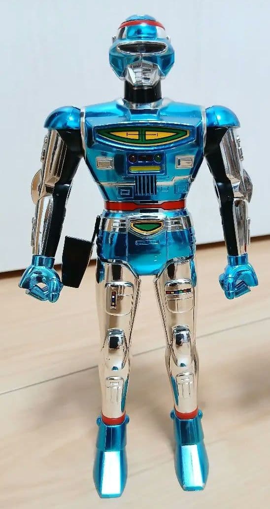 光る!鳴る!電子シャイダー　宇宙刑事シャイダー 超合金　可動式フィギュア当時物