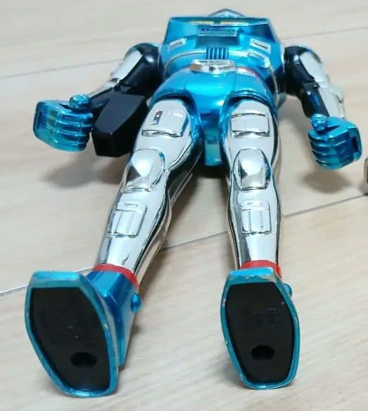 光る!鳴る!電子シャイダー　宇宙刑事シャイダー 超合金　可動式フィギュア当時物