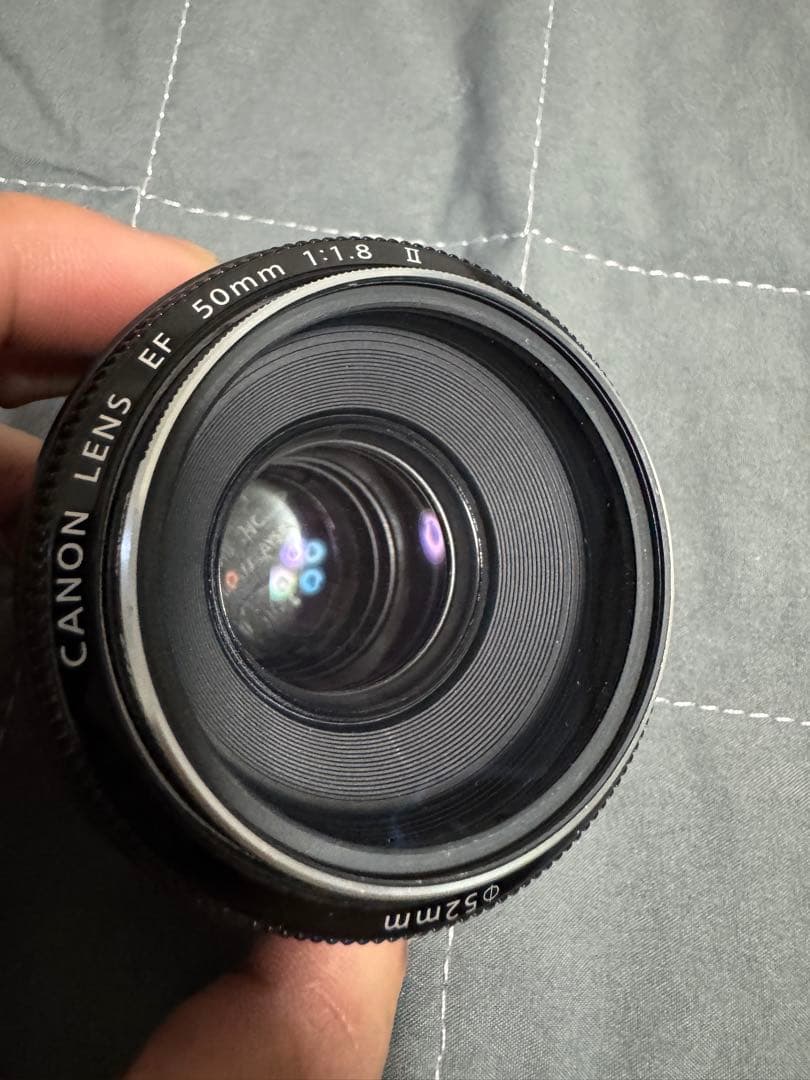 Canon EF 50mm f/1.8 II 単焦点レンズ