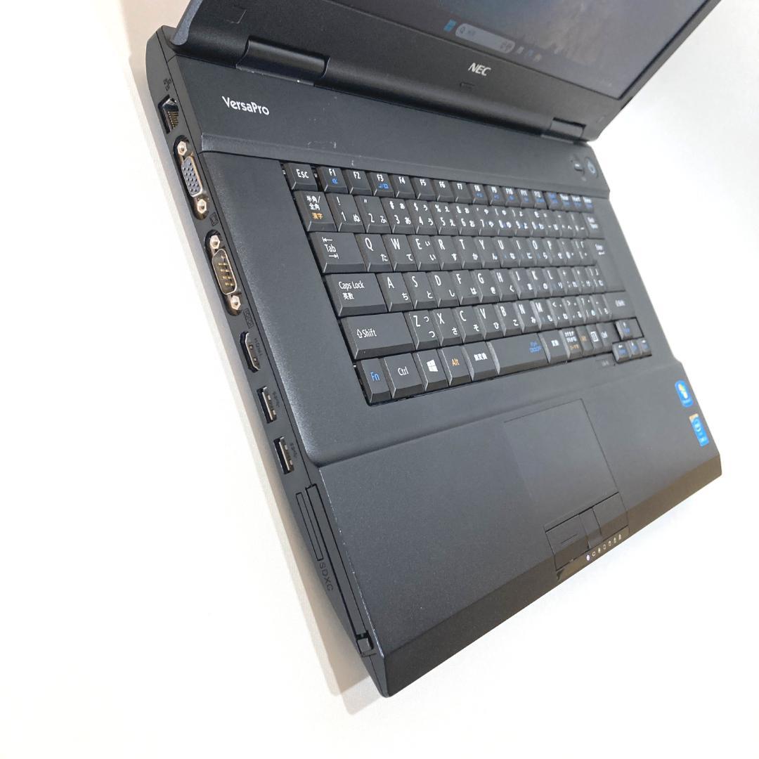 初心者向け✨快適i3・大画面・DVD✨黒✨すぐ使えるノートパソコン◇D507-1